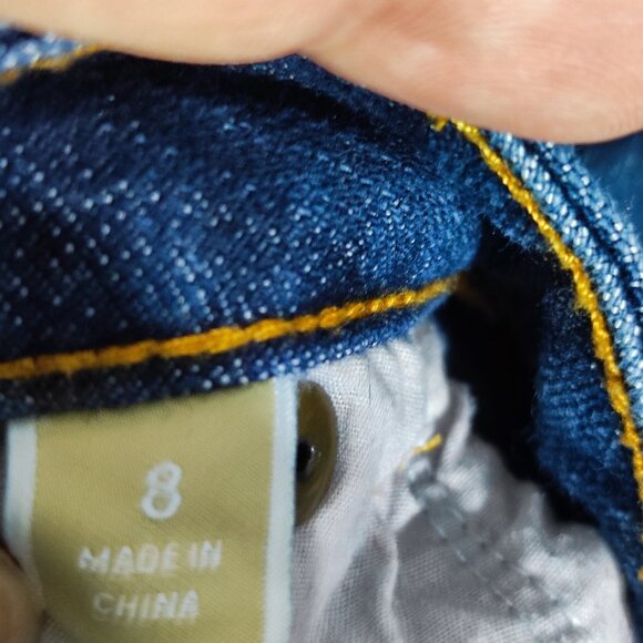 Michael Kors Jeans women's size 8 ink blue colour straight leg classic - Picture 7 of 15